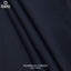 Unstitched Navy Blue Platinum Cotton Suit