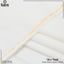Silver Touch Super Golden Queen Cotton Fabric - Pearl White