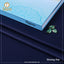 Unstitched Shining Star Navy Wash N Wear Fabric