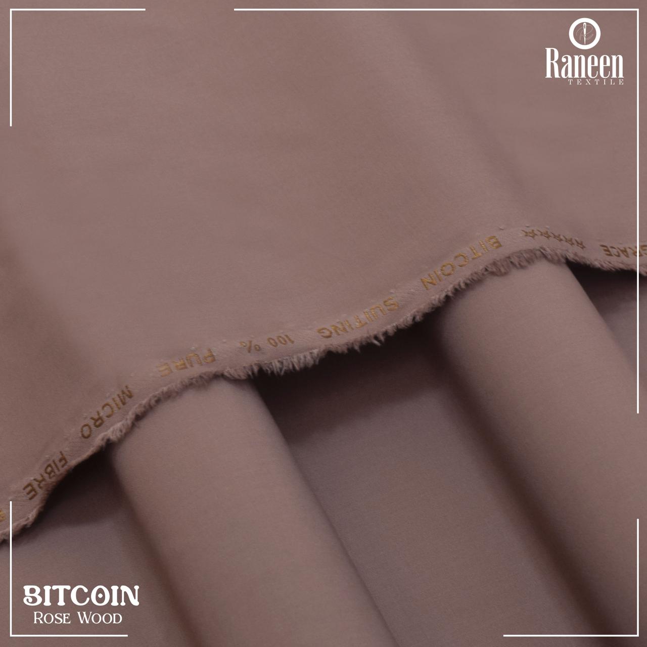 Unstitched Rose Wood Bitcoin Wash & Wear