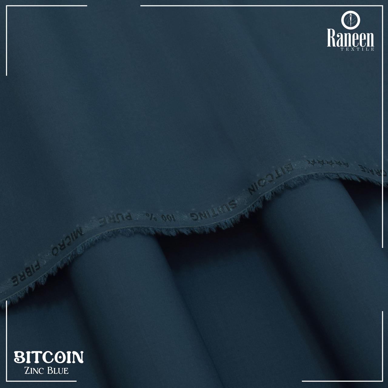 Unstitched Zinc Blue Bitcoin Wash & Wear